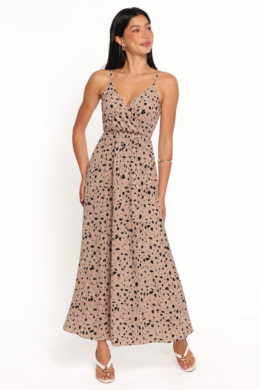 Flowing Spaghetti-Strap Dress