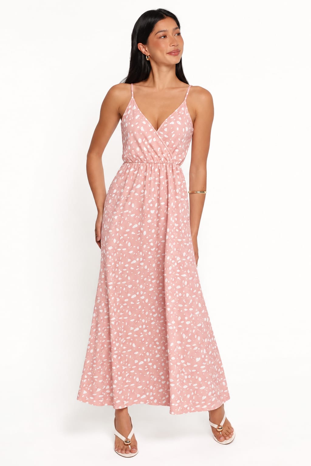 Flowing Spaghetti-Strap Dress