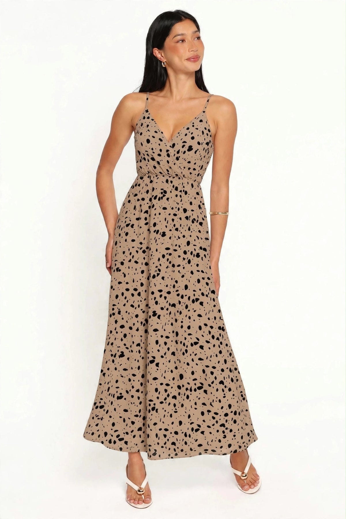 Flowing Spaghetti-Strap Dress