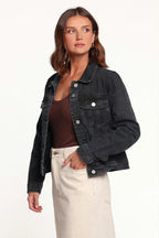Women's Classic Denim Button Up Jacket