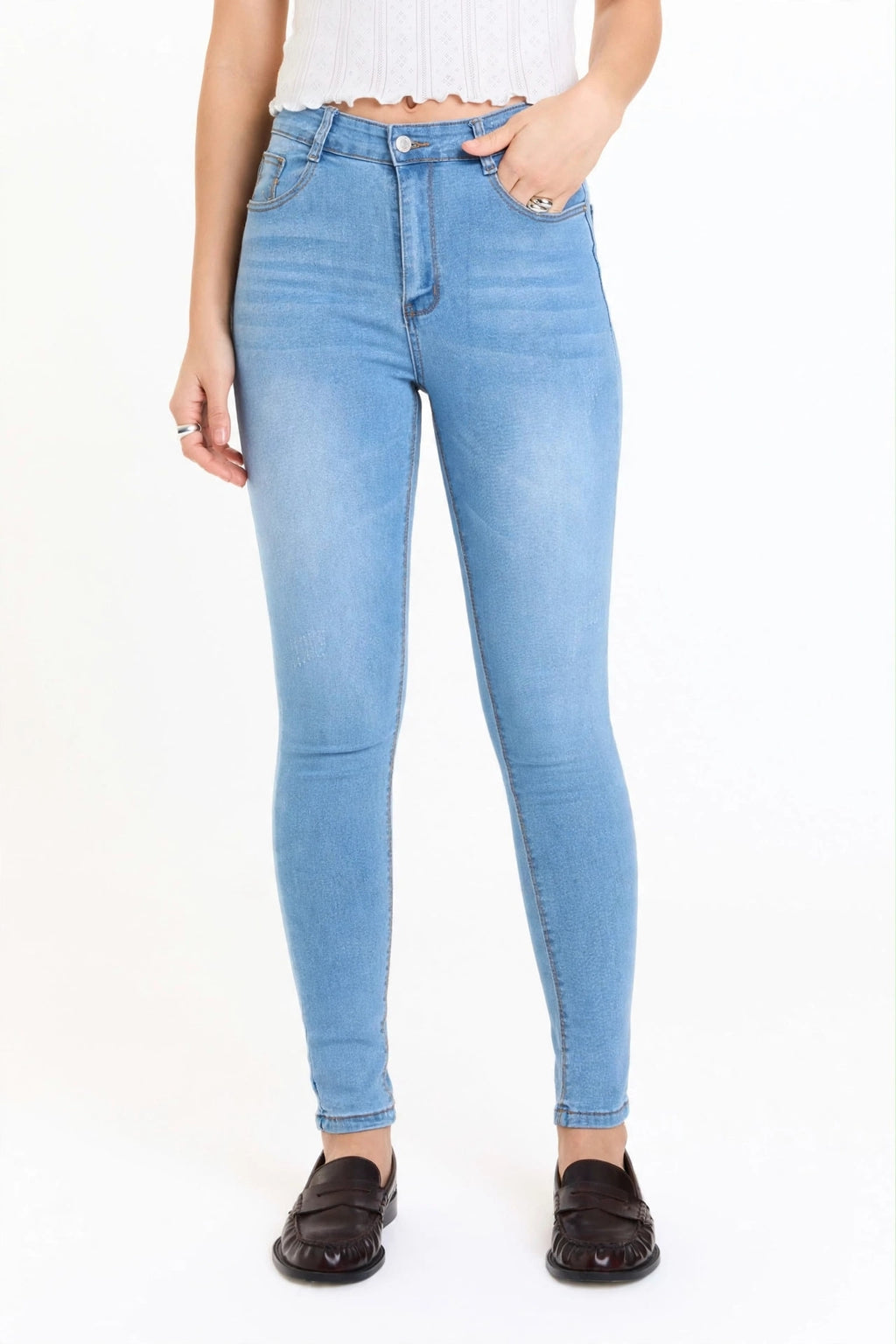 Comfort Flex High-Rise Skinny Jeans