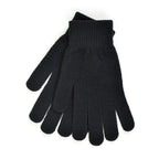 Black Thermal Magic Stretch Knitted Gloves