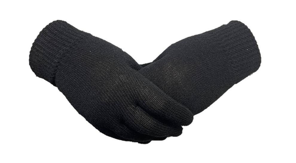 Black Thermal Magic Stretch Knitted Gloves