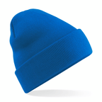 Ribbed Knit Cuffed Beanie