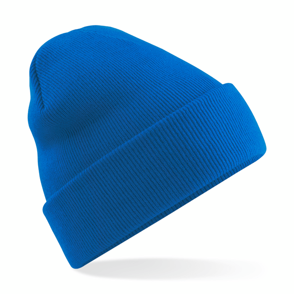 Ribbed Knit Cuffed Beanie