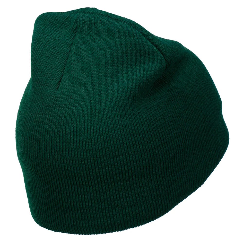 Ribbed Knit Cuffed Beanie