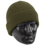 Ribbed Knit Cuffed Beanie