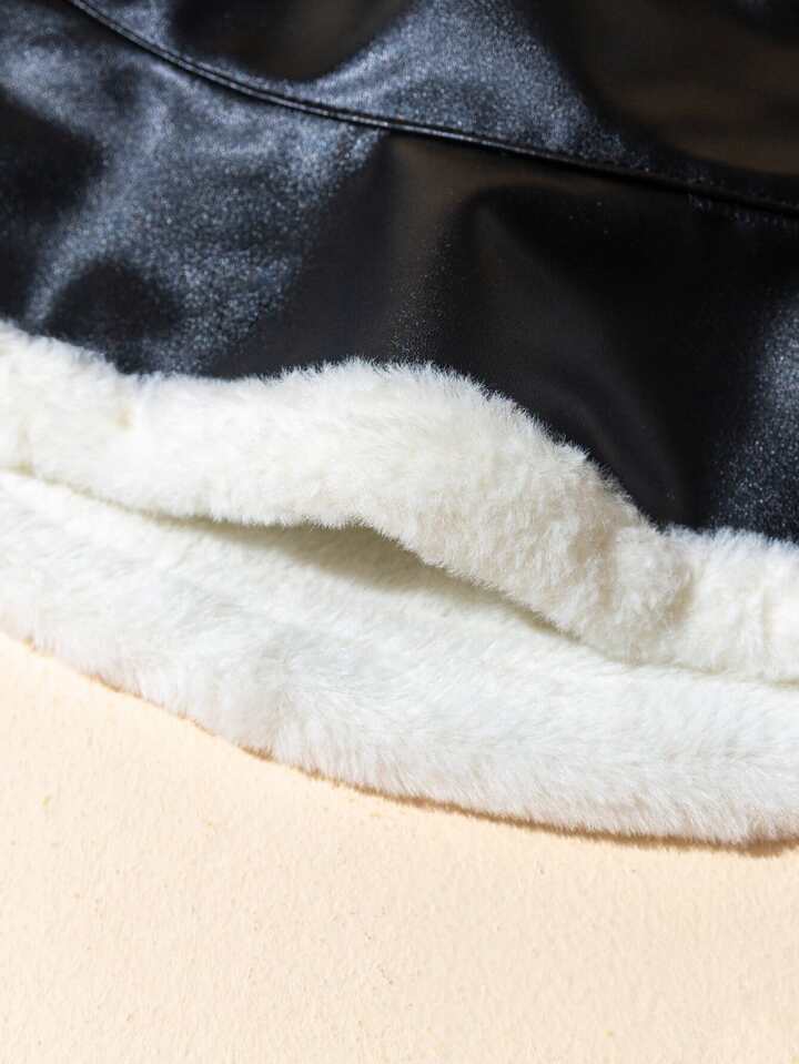 Faux Leather Winter Bucket Hat – Cozy, Stylish & Weather-Ready