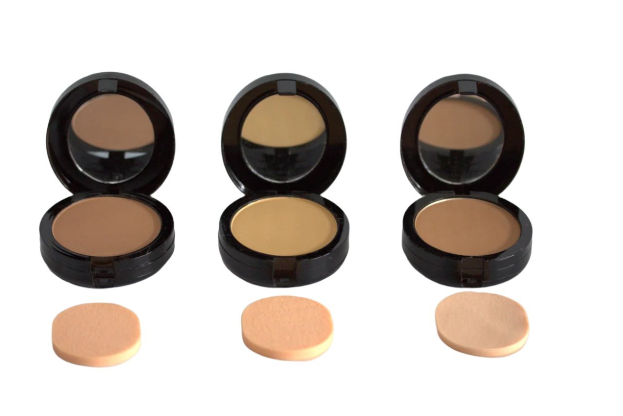 Black Opaler Compact Powder 39g – Flawless, Matte Finish for All Skin Types