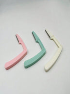 Foldable Facial Razor Set – 2pc Random Eyebrow & Face Trimmers