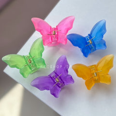 Multi Colour Butterfly Hair Claw Clips – Add a Pop of Color to Your Style