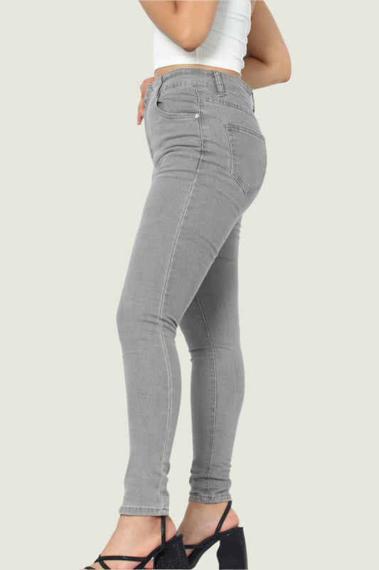 Sculpted High Waist Skinny Jeans – Hug Your Curves in All-Day Comfort