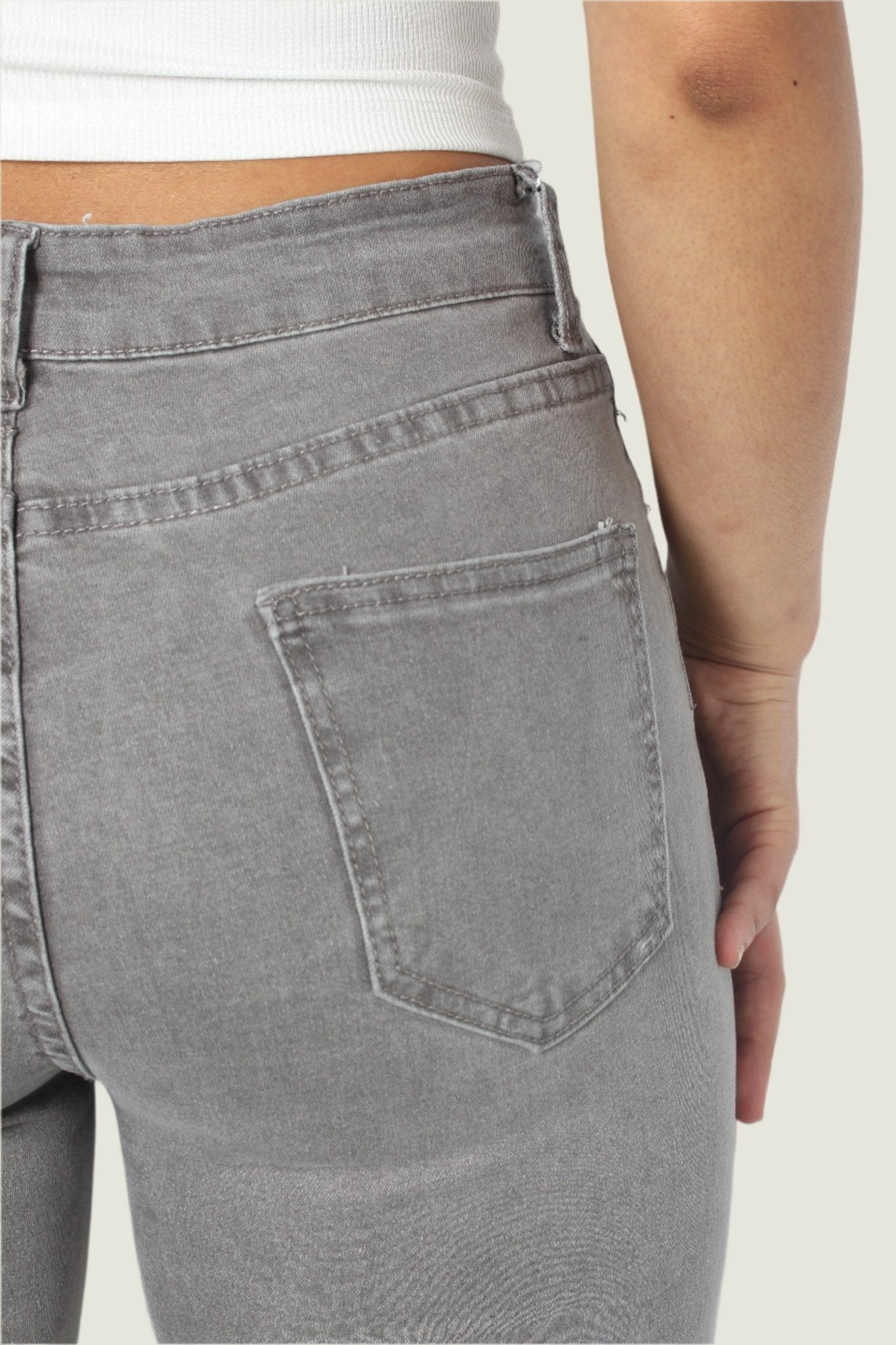 Sculpted High Waist Skinny Jeans – Hug Your Curves in All-Day Comfort