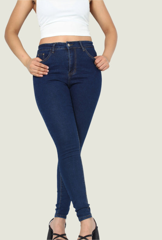 Sleek & Stylish High Waist Skinny Jeans – Perfect for Every Occasion
