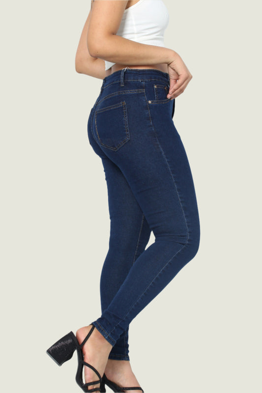 Sleek & Stylish High Waist Skinny Jeans – Perfect for Every Occasion
