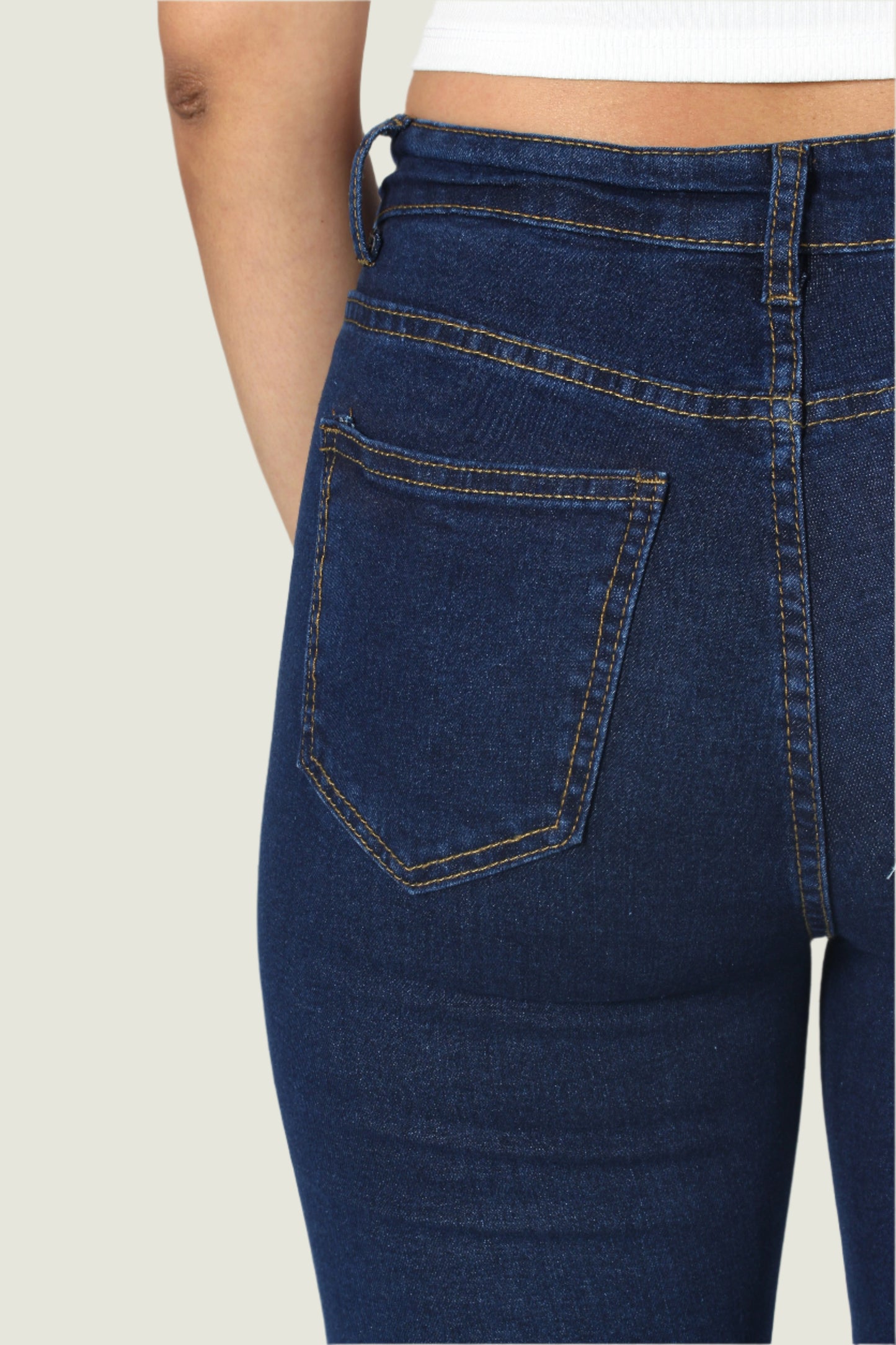 Sleek & Stylish High Waist Skinny Jeans – Perfect for Every Occasion