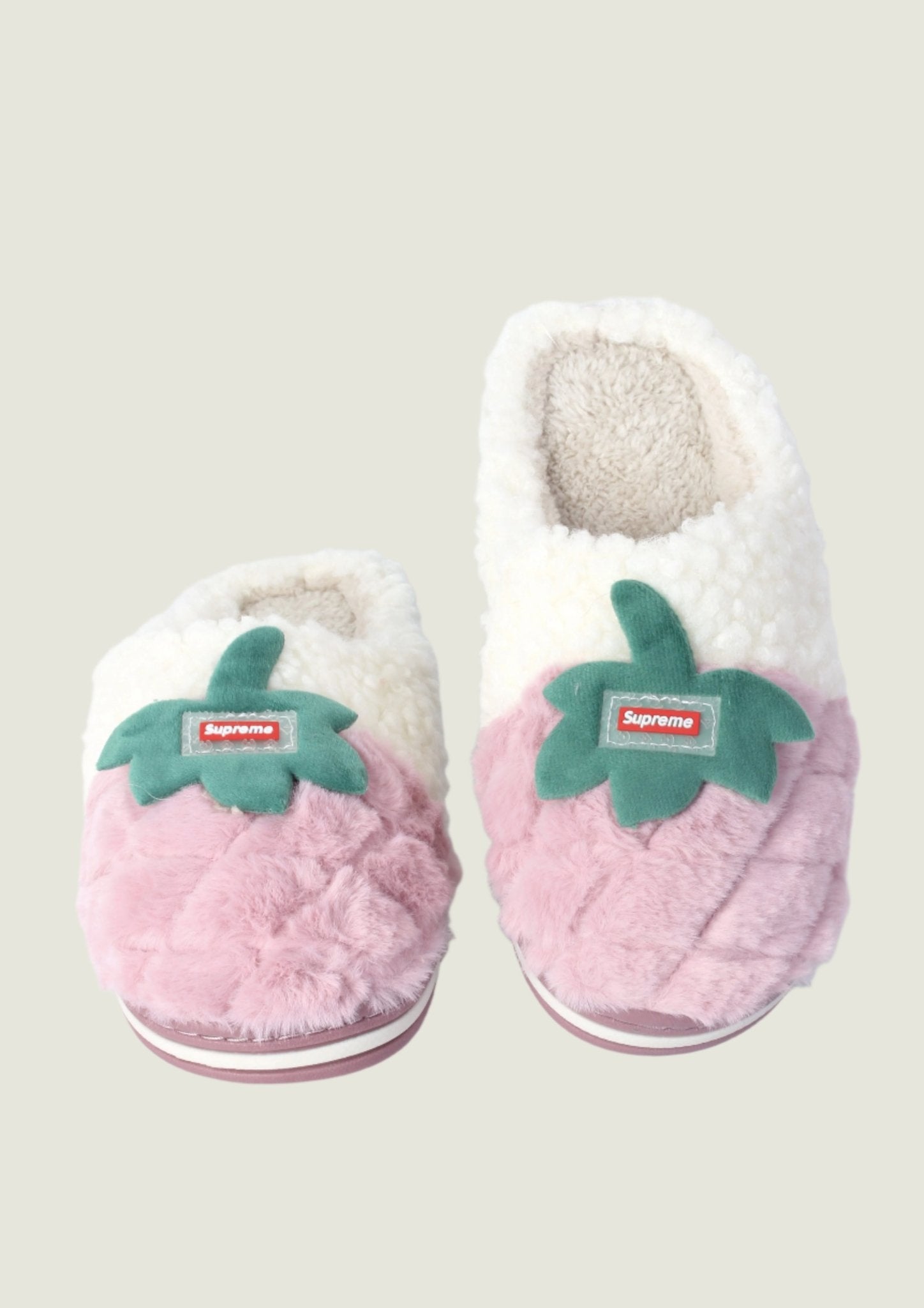 Fuzzy Comfortable Fruit Slippers