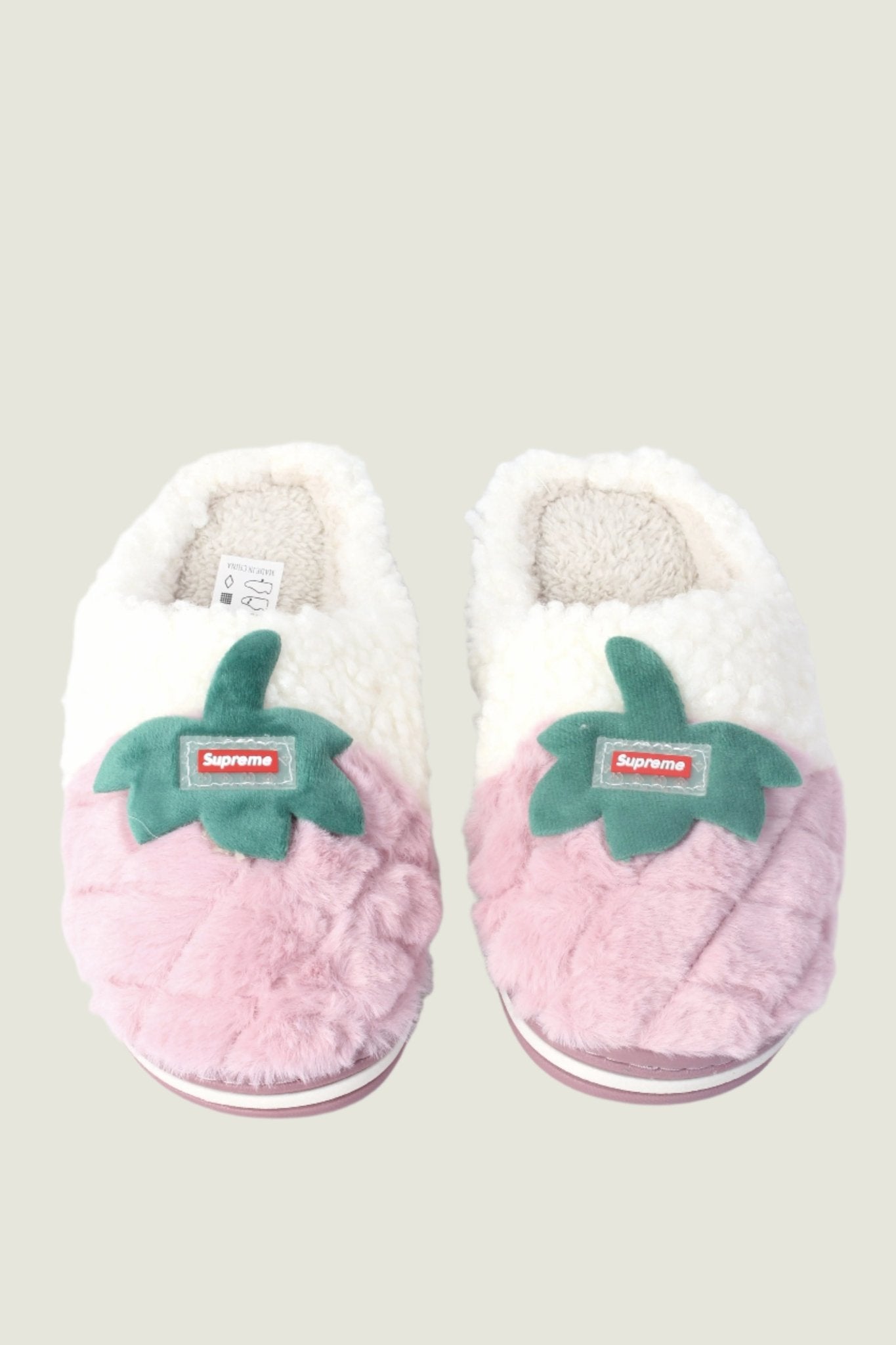 Fuzzy Comfortable Fruit Slippers