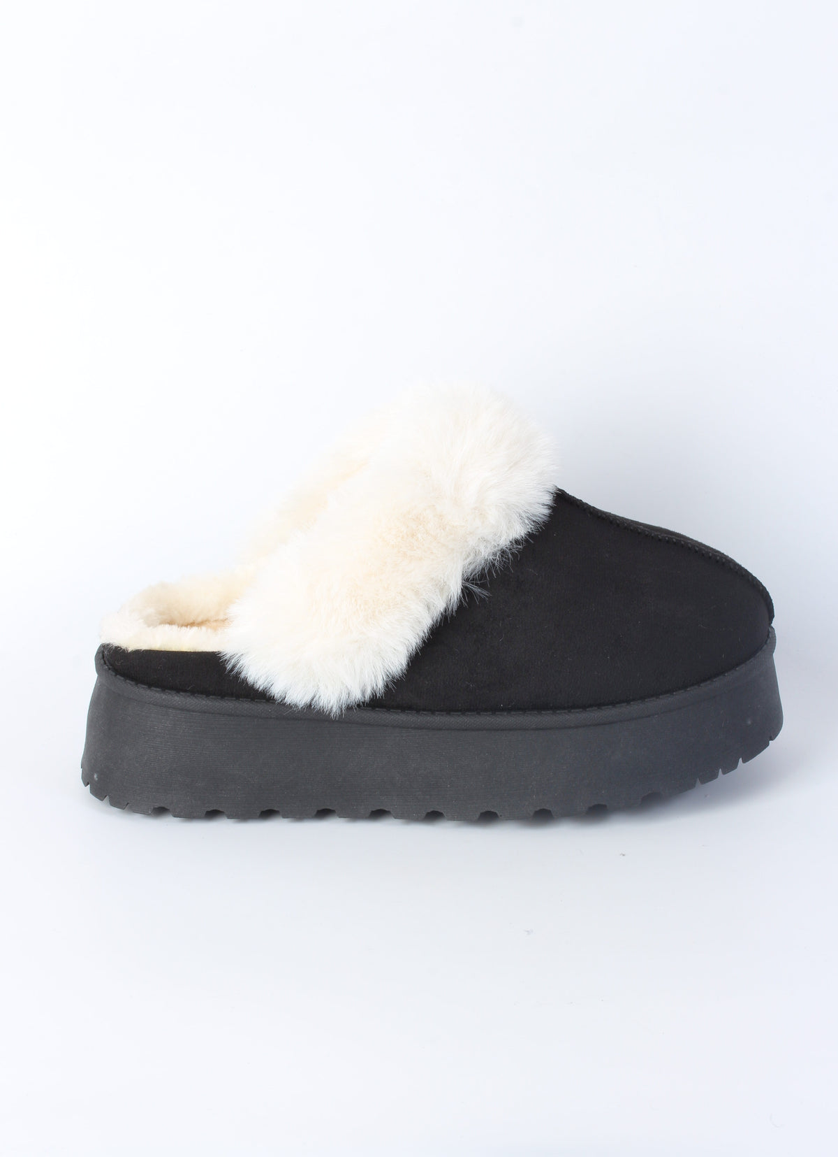Faux Fur Footwear Slips