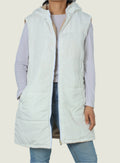 Women’s Sleeveless Fleece-Lined Puffer Vest