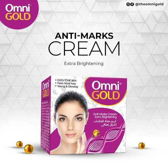 Omni Gold Anti-Marks Brightening Cream - Fade Marks and Blemishes