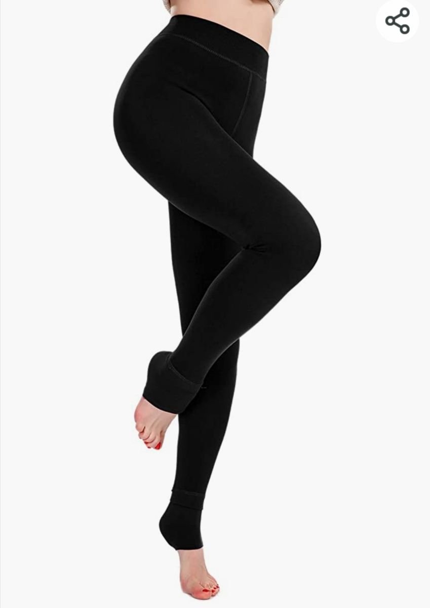 Power Warmth Black Leggings