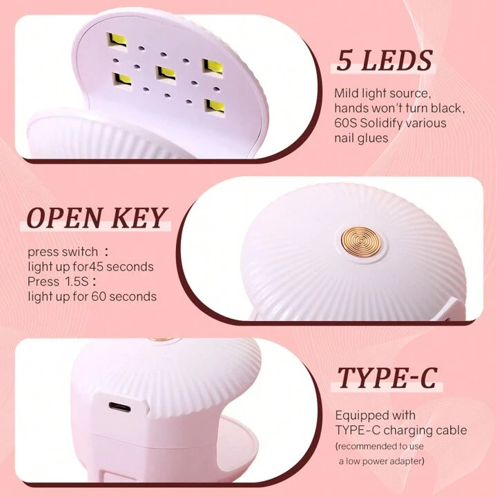 Mini nail lamp 18W Q1 - Quick Dry Nail Machine