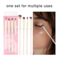 Eyeshadow Brush Set – 4pc Soft Blending Brushes- Random Colour