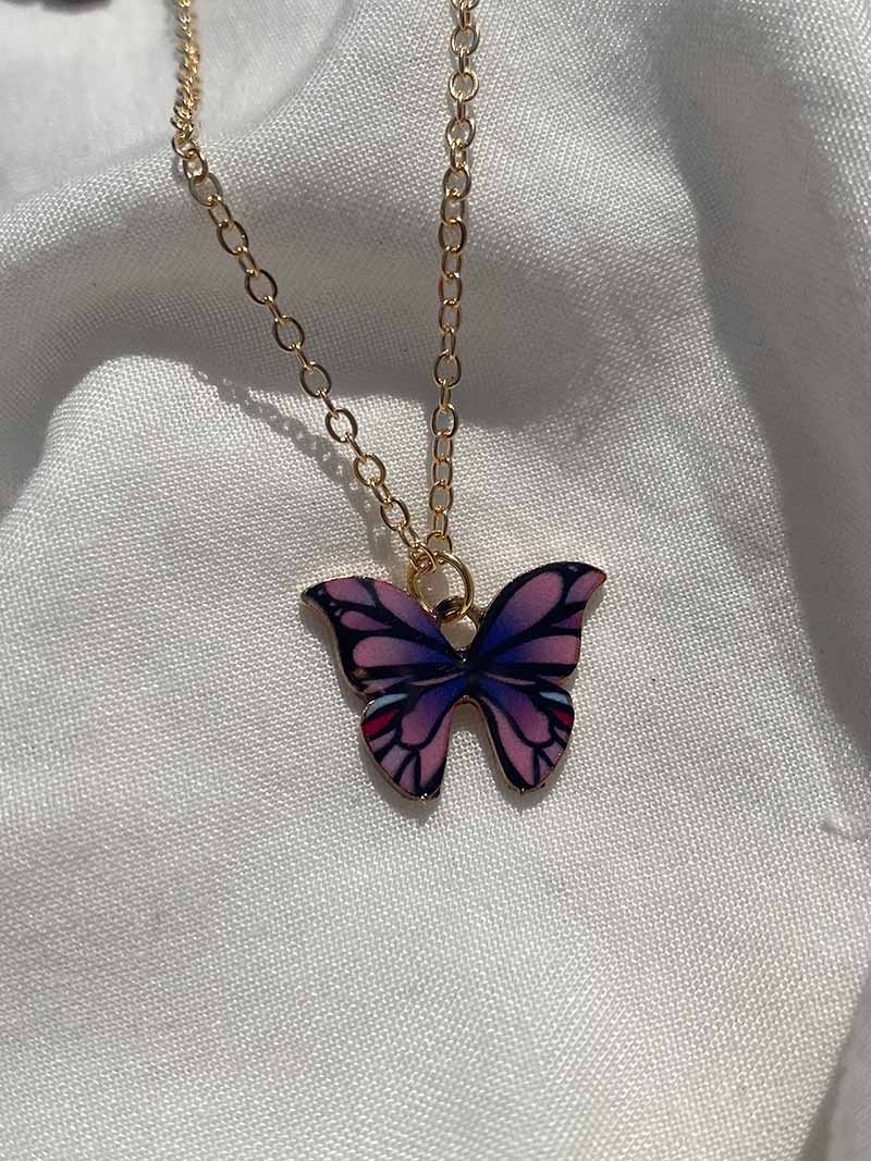 Butterfly Pendant Necklace
