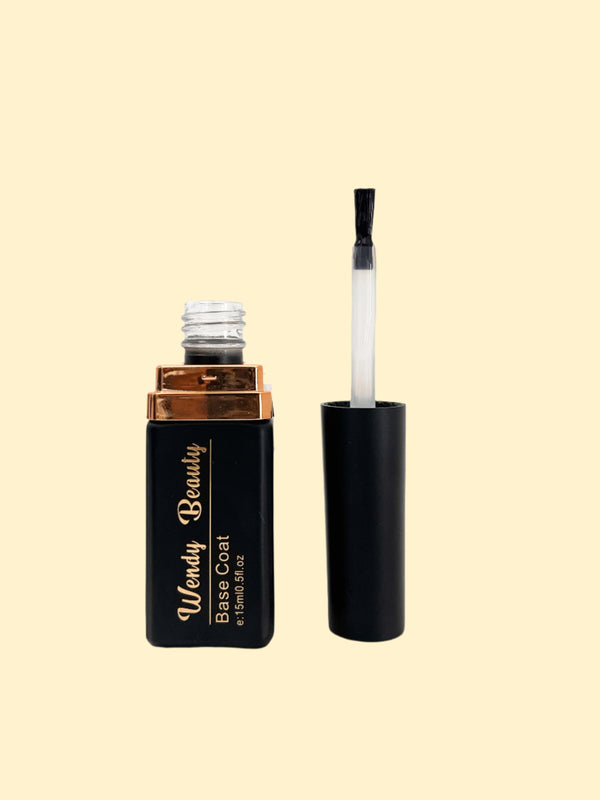 Wendy Beauty Base Coat - Strong Foundation for Nail Polish - Long-Lasting Shine