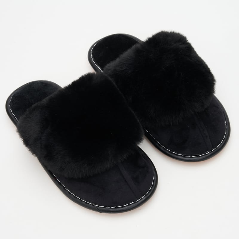 Fluffy Comfort Slide Slippers