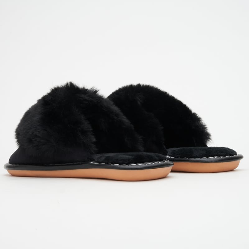 Fluffy Comfort Slide Slippers