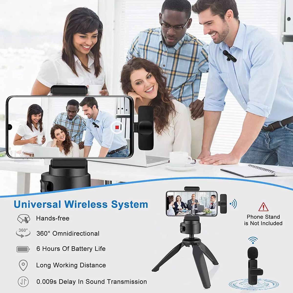 K11 Wireless Phone Microphone XD21