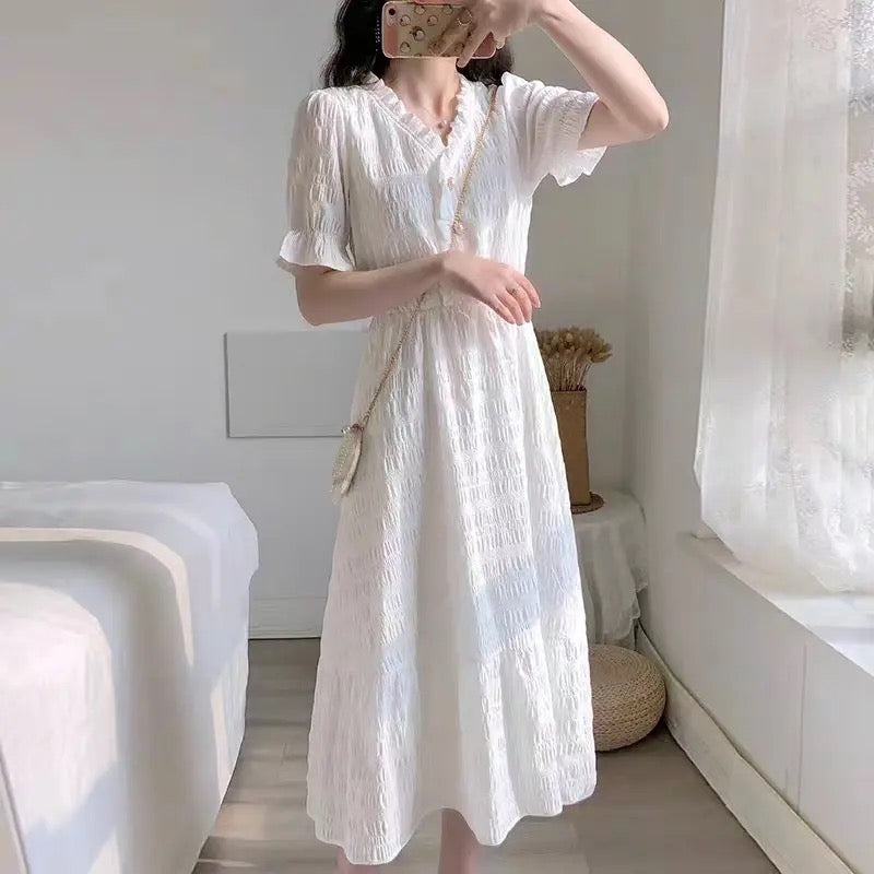 Kikyo French Style Fairy Little Fragrant Dress XD21