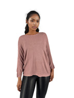 Knitted Batwing Long Sleeve Top XD21