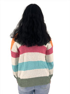 Knitted Short Cardigan Jersey With Pockets XD21