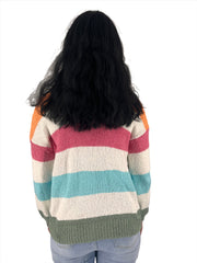 Knitted Short Cardigan Jersey With Pockets XD21