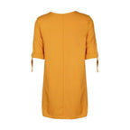Knot Cuff Tunic Mini Dress XD21