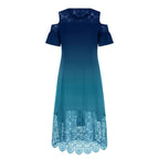 Lace Flowy Beach Swing Loose Dress XD21