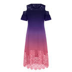 Lace Flowy Beach Swing Loose Dress XD21