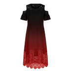 Lace Flowy Beach Swing Loose Dress XD21