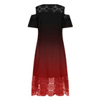Lace Flowy Beach Swing Loose Dress XD21