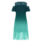 Lace Flowy Beach Swing Loose Dress XD21