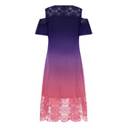 Lace Flowy Beach Swing Loose Dress XD21