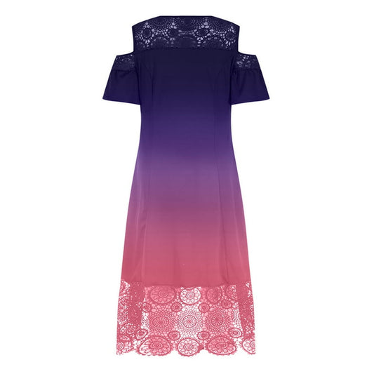 Lace Flowy Beach Swing Loose Dress XD21
