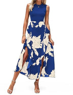 Ladies Maxi Floral Print Summer Dress XD21
