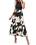 Ladies Maxi Floral Print Summer Dress XD21