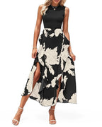 Ladies Maxi Floral Print Summer Dress XD21