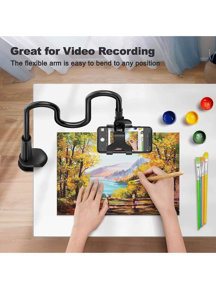 Lazy Phone Stand 360° Rotatable Gooseneck Phone Holder XD21