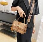 Letter printing portable casual shoulder crossbody bag XD21